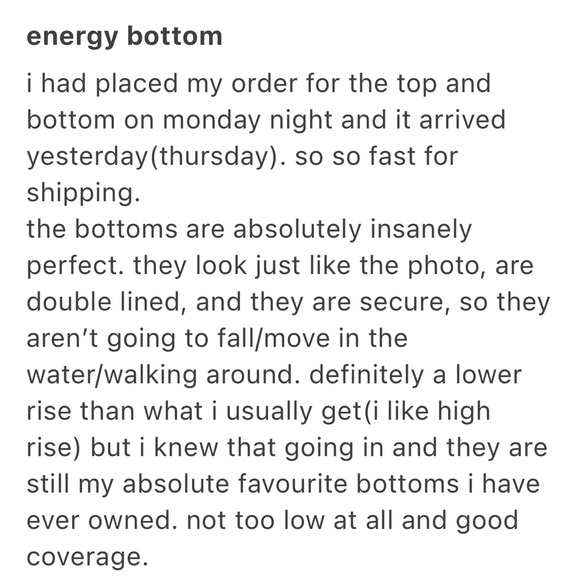 NWT M Top - Strawberry Milk Mob Energy Bikini Top - Picture 7 of 8